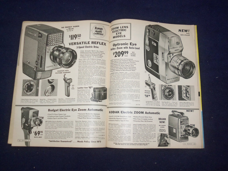 1963 MONTGOMERY WARD CAMERA CATALOG - SOFTCOVER - J 9313
