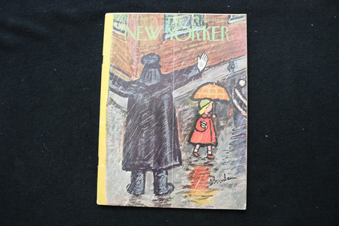 1953 OCTOBER 10 NEW YORKER MAGAZINE - GREAT ILLUSTRATED COVER - NY 3005