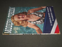 1942 AUGUST MODERN SCREEN MOVIE MAGAZINE - BETTY GRABLE COVER - FLAG - M 133