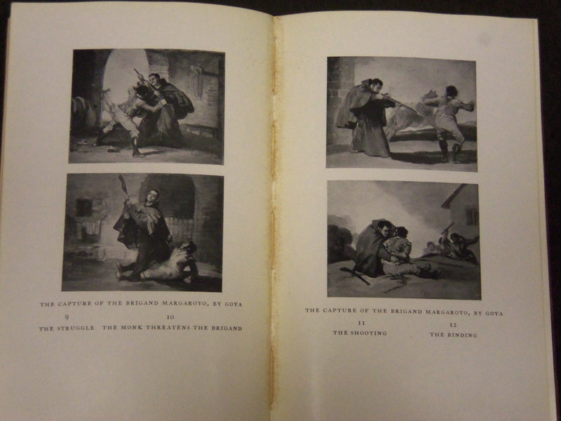 1928 SPANISH PAINTINGS CATALOG EL GRECO TO GOYA BOOK - NICE ILLUS. - J 5192