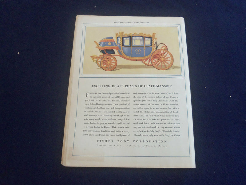 1932 APRIL AMERICAN BOY MAGAZINE - SWORDS AGAINST CARTHAGE! - ST 7067