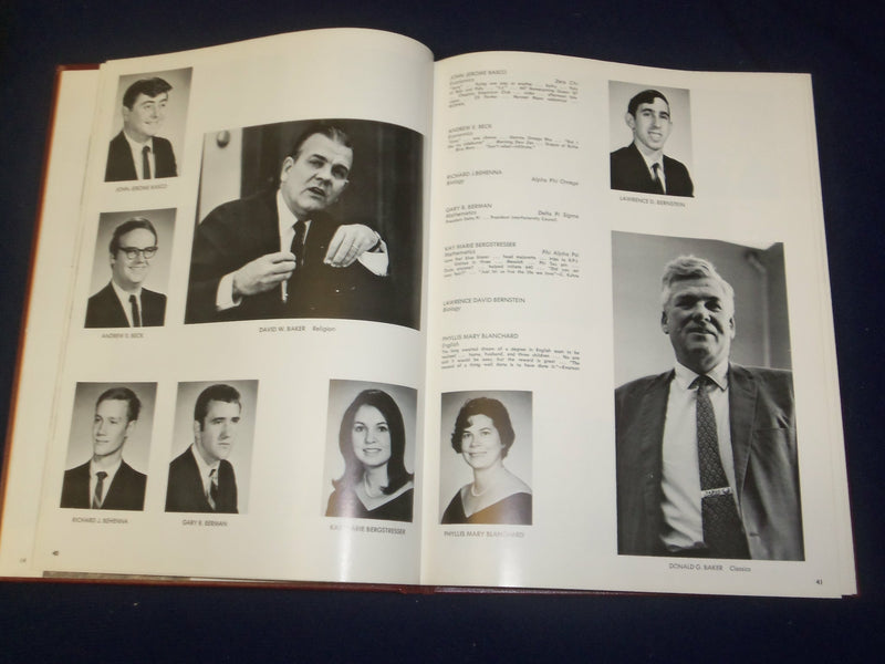 1968 RUBY URSINUS COLLEGE YEARBOOK - COLLEGEVILLE, PA - YB 1856