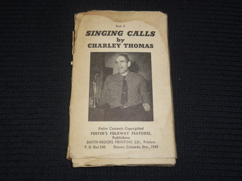 1949 SINGING CALLS BY CHARLEY THOMAS - PART 3 W/ 23 CARDS - K 2179