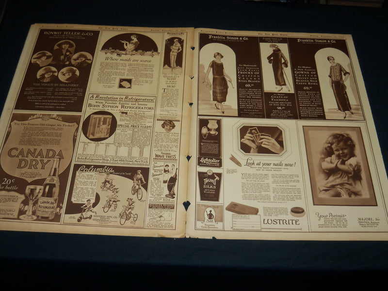 1923 SEPTEMBER 16 NEW YORK TIMES PICTURE SECTION NO. 5 & 6 - GANDHI - NT 8899