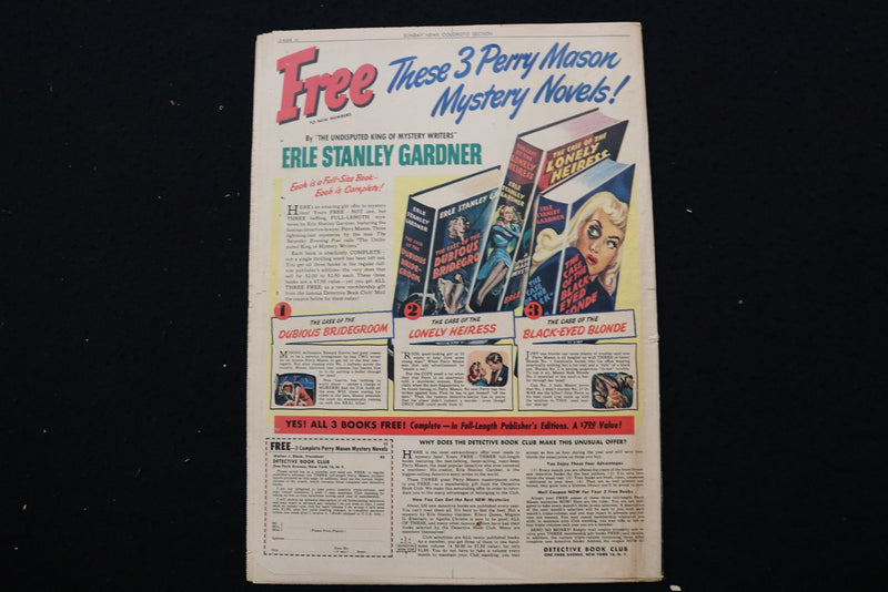 1949 JULY 24 NY SUNDAY NEWS MAGAZINE - CLARK GABLE COVER - E 25570