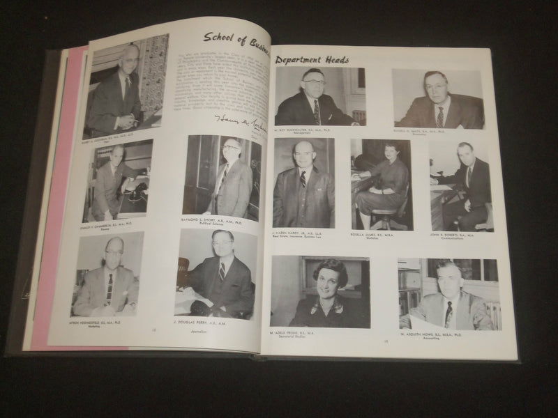 1958 TEMPLE UNIVERSITY YEARBOOK - PHILADELPHIA, PENNSYLVANIA - YB 2179