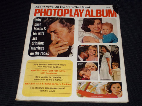 1968 ANNUAL PHOTOPLAY MAGAZINE - DEAN MARTIN SAMMY DAVIS JR. COVER - E 16692