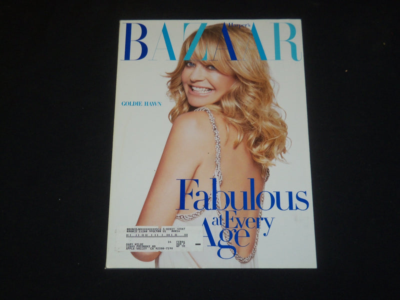 2005 APRIL HARPER'S BAZAAR MAGAZINE - GOLDIE HAWN COVER - SP 4618