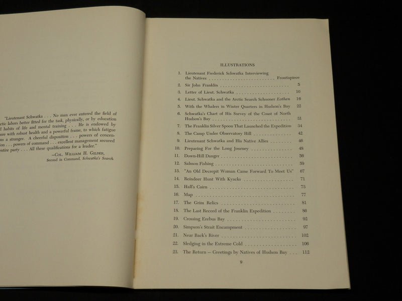 1965 THE LONG ARCTIC SEARCH NARRATIVE OF FREDERICK SCHWATKA BOOK - KD 2756C