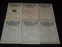 1917-1929 ABEL'S PHOTOGRAPHIC WEEKLY MAGAZINE LOT OF 24 ISSUES - O 3074H