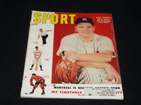 1955 APRIL SPORT MAGAZINE - BOB TURLEY NFL MLB NBA NHL - E 11