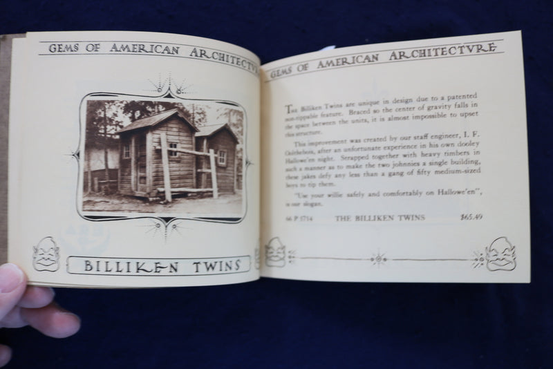 1935 GEMS OF AMERICAN ARCHITECTURE SOFTCOVER BOOK BY WILLIAM GREER - K 1327