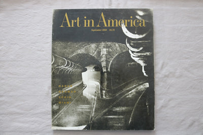 1988 SEPTEMBER ART IN AMERICA MAGAZINE - NADAR'S PARISIAN SEWERS COVER - E 26754