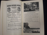 1913 CAPT. CLAUSEN'S GUIDE TO THE CANAL ROUTE STOCKHOLM JONKOPING GUIDE - J 1896