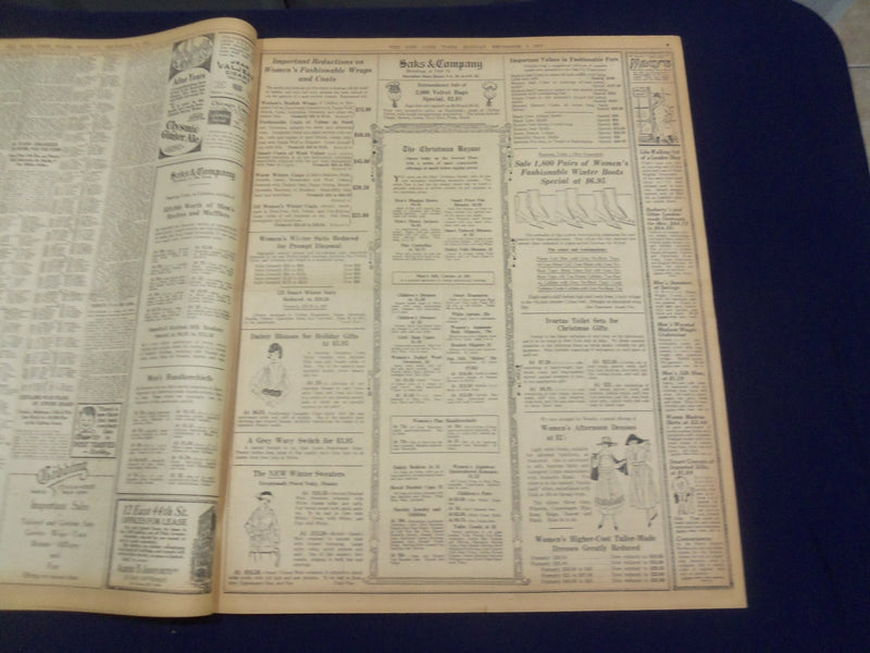 1917 DECEMBER 3 NEW YORK TIMES - BRITISH FALL BACK FROM MASNIERES - NT 8250