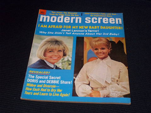 1970 APRIL MODERN SCREEN MAGAZINE - DORIS DAY DEBBIE REYNOLDS COVER - E 15115