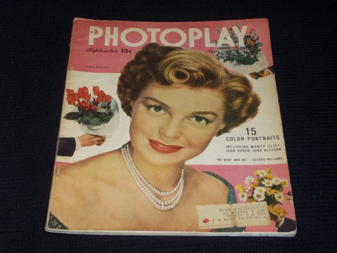 1949 SEPTEMBER PHOTOPLAY MAGAZINE - ESTHER WILLIAMS FRONT COVER - E 1917
