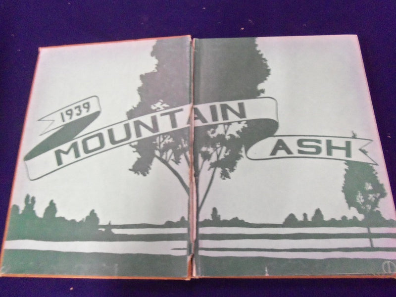 1939 WALLA WALLA COLLEGE YEARBOOK - MOUNTAIN ASH - WASHINGTON - YB 197