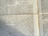 1842 MARCH 18 CONGREGATIONAL JOURNAL NEWSPAPER - CONCORD NEW HAMPSHIRE - NP 614J