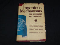 1948 INGENIOUS MECHANISMS FOR DEISGNERS AND INVENTORS VOL. 2 BOOK - KD 7326