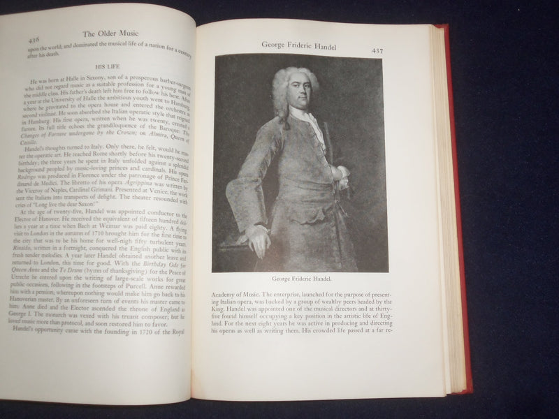 1955 THE ENJOYMENT OF MUSIC HARDCOVER BOOK BY JOSEPH MACHLIS - KD 9147