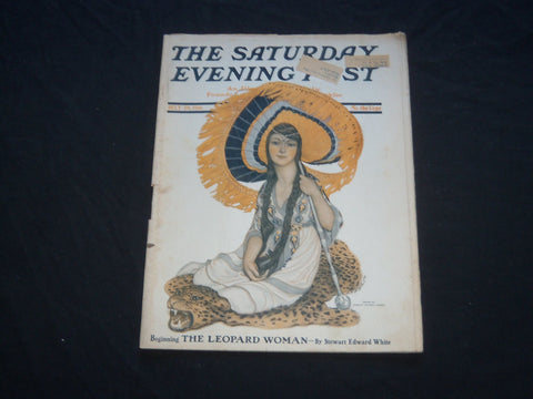 1916 JULY 29 THE SATURDAY EVENING POST MAGAZINE - ILLUSTRATED COVER - SP 738