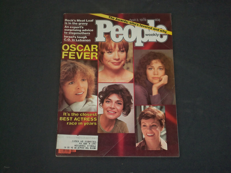 1978 APRIL 3 PEOPLE MAGAZINE - OSCAR FEVER - SHIRLEY MACLAINE - B 4847