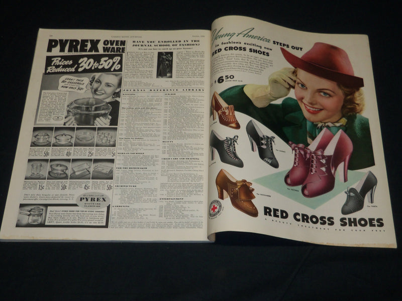 1938 OCTOBER LADIES HOME JOURNAL MAGAZINE - NICE COVER - COCA-COLA AD - F 330