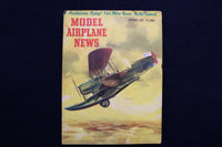 1958 FEBRUARY MODEL AIRPLANE NEWS MAGAZINE - LEONING OA-1A COVER - E 11536