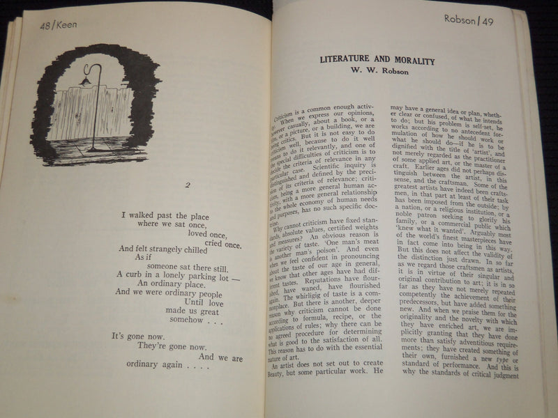 1963 WINTER VENTURE POETRY MAGAZINE - VOLUME 1 NO. 1. - J 7397