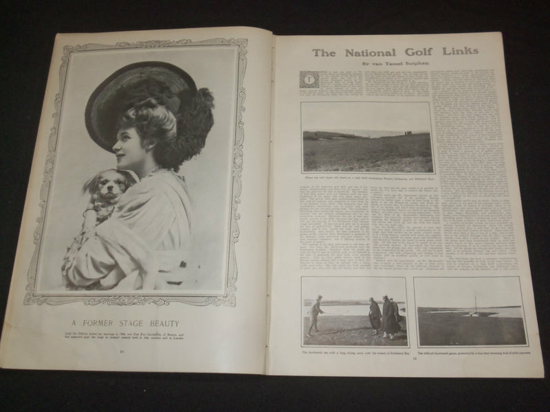 1910 JANUARY 22 HARPER'S WEEKLY MAGAZINE - TSAR & THE PRINCE OF WALES - ST 6364