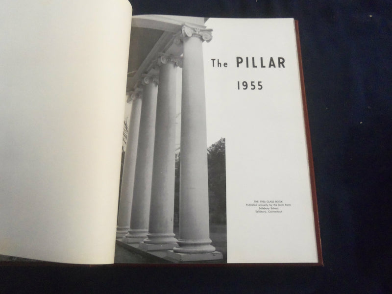 1955 THE PILLAR SALISBURY SCHOOL YEARBOOK - SALISBURY, CONNECTICUT - YB 2618