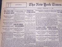 1926 FEB 14 NEW YORK TIMES - FIND ACTOR'S STORY OF LINCOLN'S DEATH - NT 5293