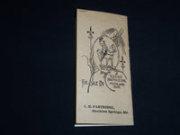 1907 GREAT EASTERN FERTILIZER CO. CATALOG - RUTLAND VERMONT - J 8821