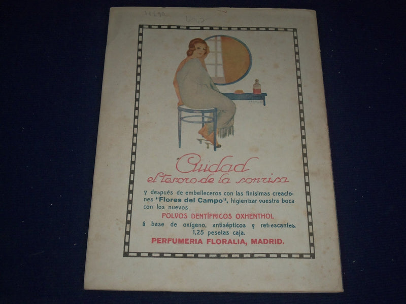 1917 DECEMBER 2 BLANCO Y NEGRO SPANISH MAGAZINE - ILLUSTRATIONS & ADS - J 1501