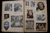 MOVIE STARS SCRAPBOOK - MICKEY ROONEY - ANN - SOTHERN- E 24913