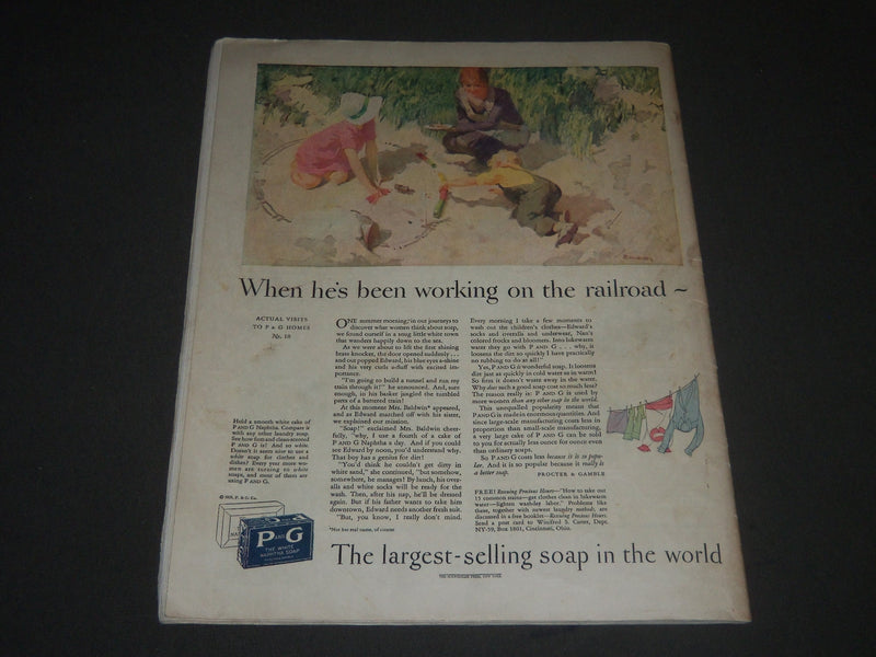 1929 MAY THE YOUTH'S COMPANION MAGAZINE - GREAT ILLUSTRATED COVER - SP 2798