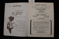 1946 CANDIDA PROGRAM - MARLON BRANDO-KATHARINE CORNELL-CEDRIC HARDWICKE - K 3036