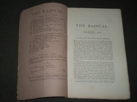 1865-1869 THE RADICAL MONTHLY MAGAZINE LOT OF 27 - NATURAL RELIGION - WR 1371