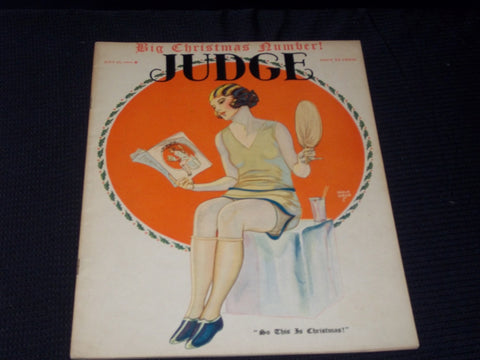 1925 JULY 25 JUDGE MAGAZINE - CHRISTMAS NUMBER FRONT COVER - E 4750