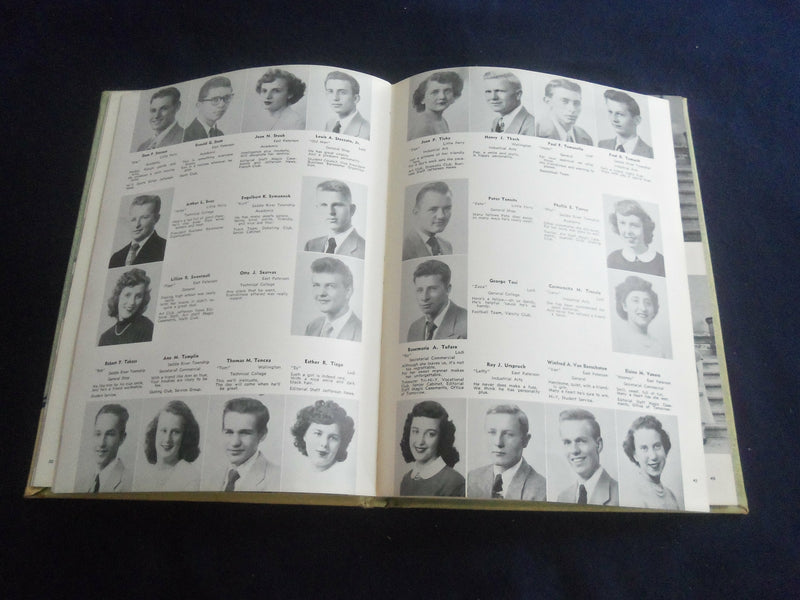 1950 MAGIC CASEMENTS LODI HIGH SCHOOL YEARBOOK - LODI, NEW JERSEY - YB 2785