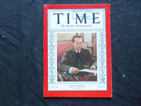 1937 NOVEMBER 22 TIME MAGAZINE - BELGIUM'S KING LEOPOLD III - T 588