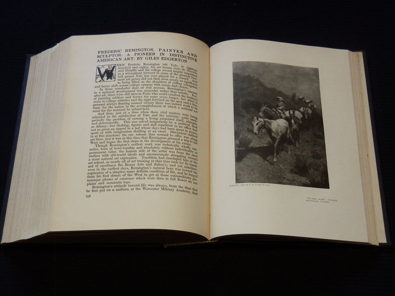 1908 OCTOBER-1909 MARCH THE CRAFTSMAN MAGAZINE BOUND VOLUME - KD 7887