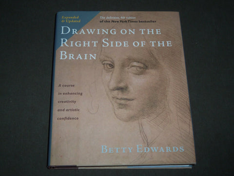 2012 DRAWINGS ON THE RIGHT SIDE OF THE BRAIN BOOK INSCRIBED BY EDWARDS - D 201