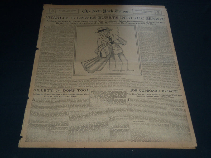 1925 MARCH 8 NEW YORK TIMES AUTOMOBILE SECTION - GREAT ADS - NT 7574