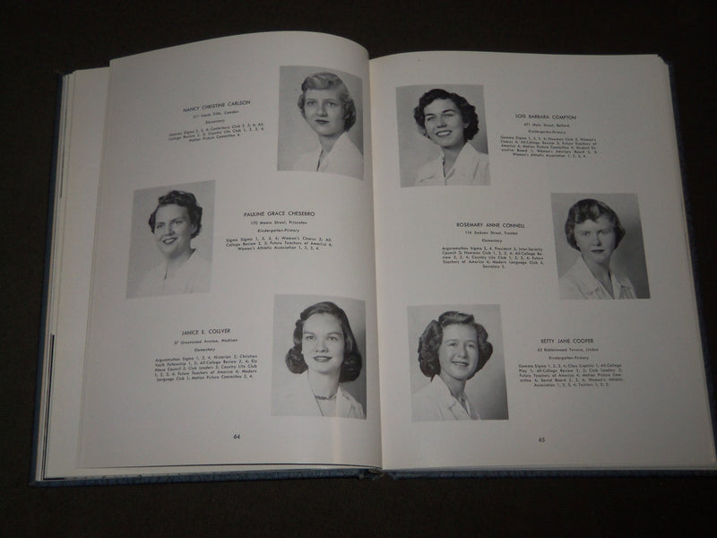 1952 SEAL TRENTON STATE TEACHERS COLLEGE YEARBOOK - NEW JERSEY - YB 1427