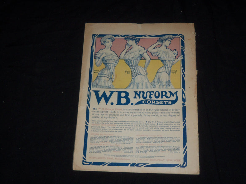 1906 APRIL MCCALL'S MAGAZINE - GREAT FASHION ILLUSTRATIONS & ADS - ST 5369