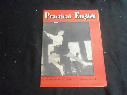 1955 MARCH 9 PRACTICAL ENGLISH MAGAZINE- CAROL HEISS COVER - B 5536P