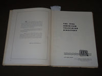 9146 AMERICAN TELEVISION SOCIETY INC. DIRECTORY BOOK - HARDCOVER - KD 4879