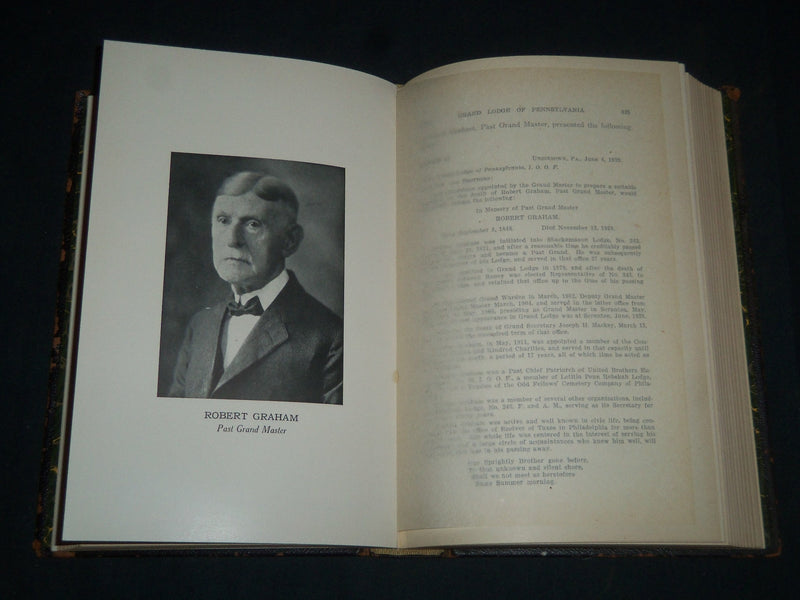 1929-1933 GRAND LODGE OF PENNSYLVANIA PROCEEDINGS BOUND VOLUME LOT OF 5- KD 1113